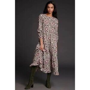 Anthro Porridge Nefyn Maxi Dress